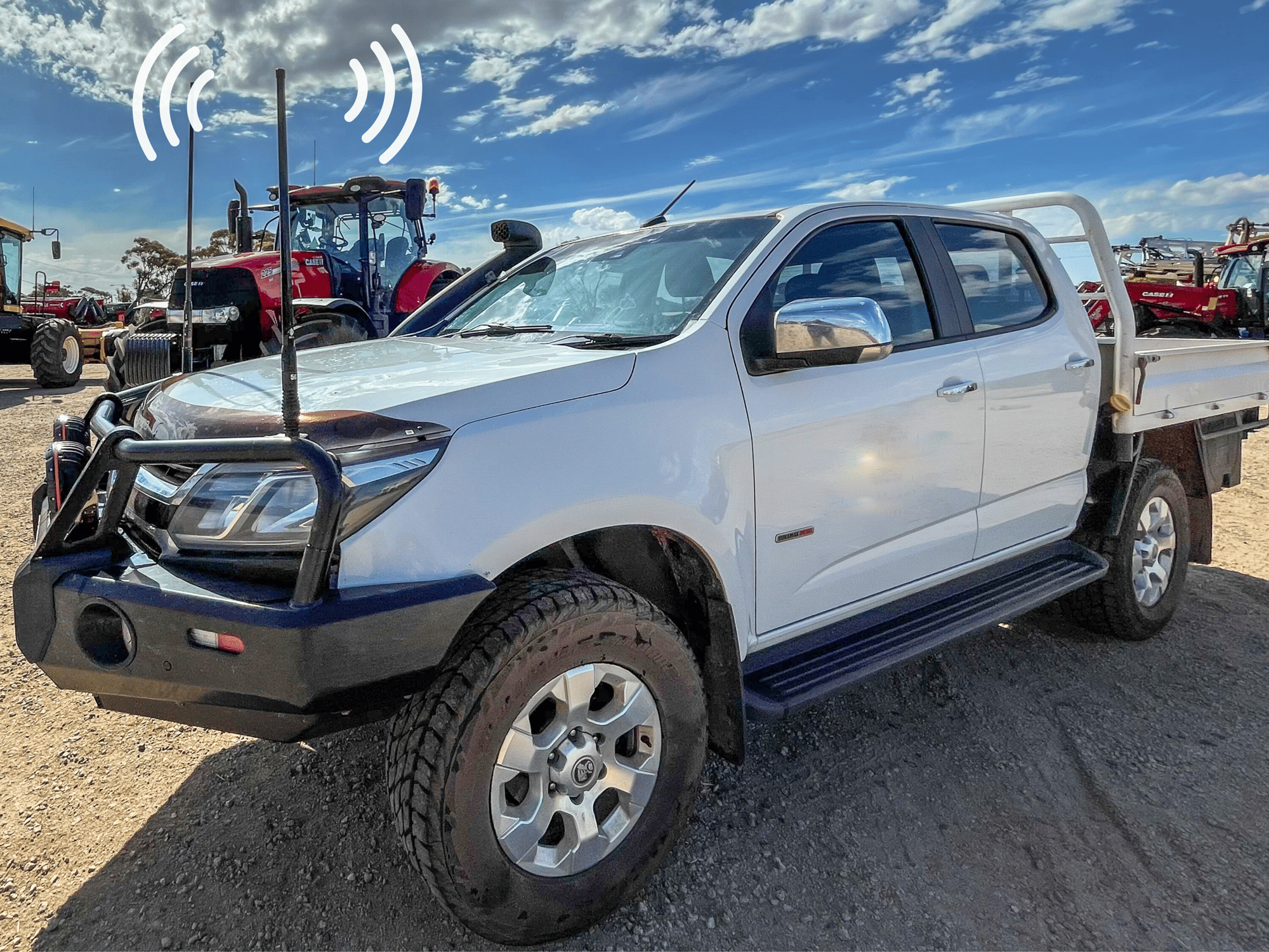 CommsXtend on ag service ute CommsXtend on ag service ute